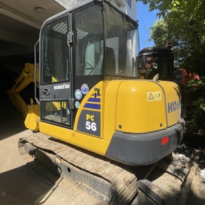 Used KOMATSU PC56 Mini <b>Excavator</b> 5.6 Ton Hydraulic Crawler <b>Excavator</b> Construction <b>Machinery</b> - Product Image 2