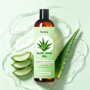 Gel Herbal de Aloe Vera Icesea, Hidratante Facial y Revitalizador de Piel, OEM/ODM - Product Image 1