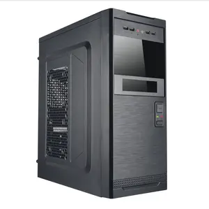 2024 nouvelle armoire PC ATX coque d'ordinateur châssis PC en verre trempé boîtier PC de bureau pour les jeux