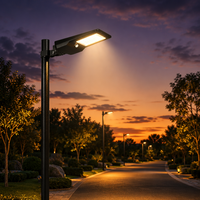 Lampadaire Solaire Extérieur PRO 40W 6000lm, Prix G-MARK, IP65, Détection PIR 120°, Durée de Vie 8 Ans