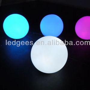 35cm RGB LED 볼 라이트 16 색 IP65 LLDPE 플라스틱 실내 및 정원 파티 사용 - Product Image 5