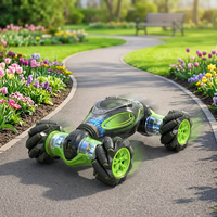HOSHI 1611-MAX Voiture RC de cascade 4x4 à l'échelle 1/10 2,4 GHz, véhicule télécommandé avec contrôle par montre, cadeau de Noël pour enfants