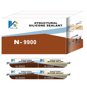 Scellant silicone neutre haute performance résistant aux intempéries 9900, mastic flexible imperméable pour murs-rideaux et travaux du bois - Product Image 6