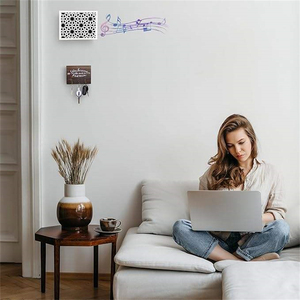 Thiết Kế Hiện Đại Chuông Cửa Chime Hộp Tùy Chỉnh Gỗ Made Home Trang Trí Tường Đăng Phổ Hộp Gỗ Và Cửa Bao Gồm Cho Quà Tặng - Product Image 3