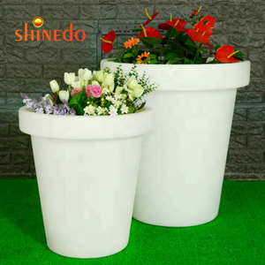 Pots de fleurs solaires à LED, lampe de jardin solaire, <span class=keywords><strong>pot</strong></span> de fleurs <span class=keywords><strong>extérieur</strong></span> solaire pour cour - Product Image 3