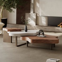 Table basse créative en forme de nuage, style italien, pour petits salons