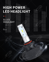 Phare LED JHS 40W S1 8000lm Blanc Naturel Faisceau Haut-Bas H11 H4 H7 S1 Phare LED pour Voiture Universelle