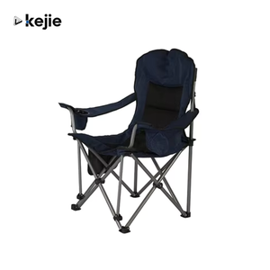 Kejie Outdoor Portable Easy-carrying Folding 600D Polyester Fabric Modern Fishing <b>Beach</b> Chair Silk Screen Logo Camping Furniture - Product Image 1