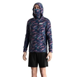 Sweat à capuche de pêche pour homme, conçu pour la performance, avec protection solaire UPF50+, tissu à séchage rapide et masque intégré - Product Image 6