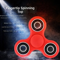 Mini Spinner Anti-Stress Rotatif en Plastique de Haute Qualité, Taille Personnalisée, Électroplaqué Coloré, pour Enfants de 7 à 14 Ans