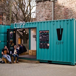 Modern Design <span class=keywords><strong>restaurant</strong></span> Container bar coffee house for sale - Product Image 2