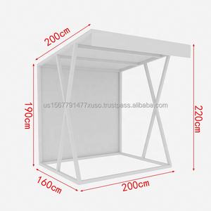 New Stainless Steel Rust Resistant 3-Wheel <b>Cart</b> Wheels Coffee <b>Trolley</b> Outdoor Kiosk Street Juice Stands Mobile Food Handcart - Product Image 6
