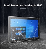 10.1 ~ 21.5 inci 8th I3/I5/I7 Window/Linux tanpa kipas tertanam Panel industri PC 4G/WIFI/BT/4USB/2COM/LAN