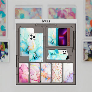 Funda Protectora para Teléfono Móvil OPPO Reno 13 Pro Reno 13 <span class=keywords><strong>F</strong></span> 13F, Funda Tipo Cartera de Cuero PU con Tapa de Mármol y Ranuras para Tarjetas - Product Image 6