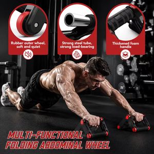Rouleau abdominal silencieux <span class=keywords><strong>de</strong></span> 4,5 cm le plus vendu pour l'entraînement <span class=keywords><strong>de</strong></span> renforcement du tronc à domicile - Product Image 1