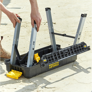 Cassetta degli attrezzi da 26 pollici in acciaio e ferro con sgabello integrato misura personalizzata FMST81083-1 FATMAX per STANLEY per la conservazione degli utensili - Product Image 4