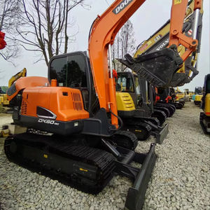 รถขุดไฮดรอลิก Doosan DX60 มือสอง 6 ตัน รุ่นปี 2022 ความจุบุ้งกี๋ 0.25 ลูกบาศก์เมตร เครื่องยนต์สภาพดีเยี่ยม ปั๊มรับรองคุณภาพ ใช้งานน้อย - Product Image 1