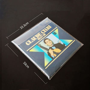 Factory Thickened PVC 12 Inch Vinyl <b>Record</b> <b>Storage</b> Bag Waterproof Dustproof Non sticky Sealed Pocket Cd Album Protection Cover - Product Image 6