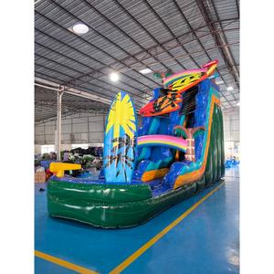 Yüksek kaliteli PVC açık şişme havuz su kaydırağı çocuklar ve yetişkinler köy ve ticari kullanım özel kapasite - Product Image 5