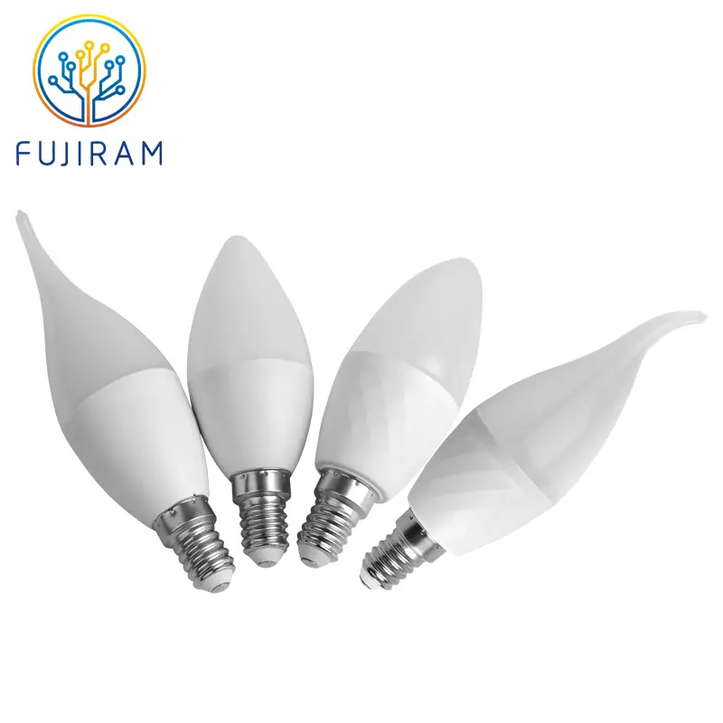 C37 Candle Light E14 E27 5W Chandelier High Lumen Candelabra Led Bulb