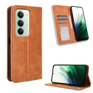 เคสโทรศัพท์หนังสไตล์เรโทรหัวเข็มขัดสำหรับ redmi 15 5G global/ 15 4G Sea 169.5มม. - Product Image 1