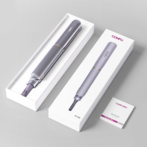 مكواة شعر كهربائية احترافية من CONFU، تصميم معدني مدمج بتقنية الأيونات، سرعة عالية، للاستخدام المنزلي - Product Image 2