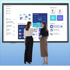 Pantallas Interactivas Digitales Inteligentes con Panel Plano Interactivo Táctil de 65 75 85 86 98 Pulgadas, 4k LCD, para la Enseñanza en Escuelas - Product Image 1