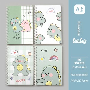 <strong>Cute</strong> A5 Coil <strong>Notebook</strong> Thickened Horizontal Line Cartoon Student <strong>Spiral</strong> <strong>Notebook</strong> Office Stationery Notepad Wholesale - Product Image 6