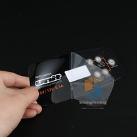 Autocollants givrés personnalisables en PVC sérigraphiés pour panneaux de commande, formes variées, autocollants adhésifs pour étiquettes d'avertissement d'équipements industriels
