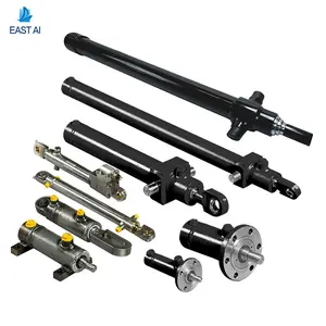 GOOD PRICE excavator boom compliant tie-rod single acting stainless steel dump truck lift hydraulic cylinder