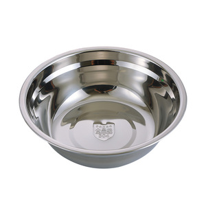 Stainless Steel <b>Basin</b> 304 Food Grade <b>Round</b> Deep Kitchen Vegetable Washing Soup Mixing Bowl Durable Multi Purpose - Product Image 1