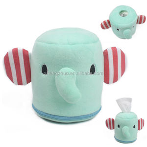 Personalizzato auto decorazione appesa <span class=keywords><strong>peluche</strong></span> panda animale auto <span class=keywords><strong>peluche</strong></span> titolare della scatola del tessuto - Product Image 5