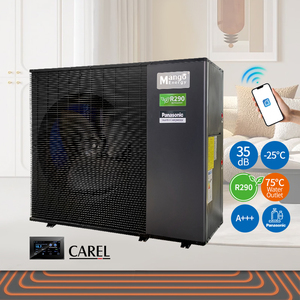 3HP 12kw Bajo ruido R290 Inversor Aire a agua Monoblock Calentador de agua Bomba de calor con sistema de <span class=keywords><strong>control</strong></span> CAREL - Product Image 1