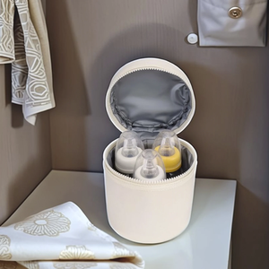 Logo personalizzato portatile pompa del seno bollitore bottiglia di latte di stoccaggio borsa di raffreddamento in Neoprene isolante sacchetto di biberon per la mamma bambino viaggio - Product Image 5