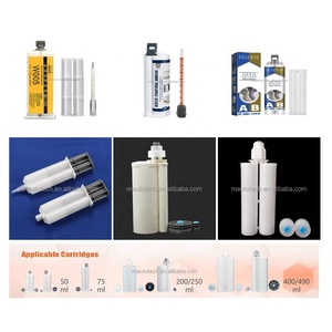 Machine de remplissage de colle à base de résine époxy à deux composants, machine de remplissage de tubes à double cartouche - Product Image 6