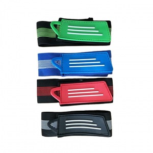 Sangles de soutien de cheville réglables rouge, vert, bleu, noir pour la protection cycliste, bandage de jambe unisexe pour adulte - Product Image 4