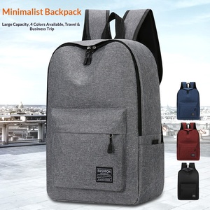 Mochila de Negocios Personalizable de <span class=keywords><strong>Mezclilla</strong></span>, Bolso Escolar Unisex con Impresión de Logotipo, Gran Capacidad de 20-35L, Puerto de Carga USB para Estudiantes, para Computadoras Portátiles - Product Image 2
