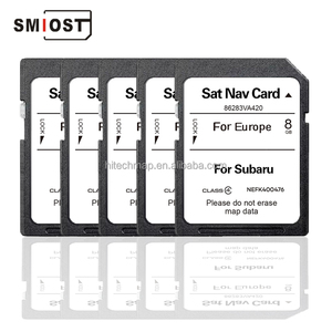 SMIOST الملاحة CID Map SD بطاقة ذاكرة السيارة برنامج تذكاري Navig <span class=keywords><strong>GPS</strong></span> لسوبارو A420 أوروبا Outback <span class=keywords><strong>STI</strong></span> - Product Image 1