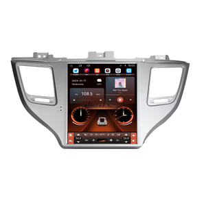 Marco de variedad de 9,7 pulgadas, marco de reproductor de radio para coche, kits de panel de tablero, Android auto para HYUNDAI TUCSON 2016-2018, alto nivel SIM + FM + AM - Product Image 3