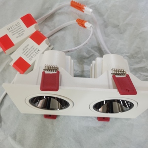 Đơn/đôi đầu <span class=keywords><strong>LED</strong></span> Đèn trần Downlight 24W 7W <span class=keywords><strong>Led</strong></span> Downlight chống chói <span class=keywords><strong>COB</strong></span> ánh sáng tại chỗ trong nhà <span class=keywords><strong>LED</strong></span> chiếu sáng lịch thi đấu - Product Image 3