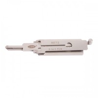 LISHI NE72 2-en-1 Outil de crochetage et de décodage automatique pour véhicules Peugeot 206 et Renault Utilisation professionnelle Fonctionnement gaucher/droitier