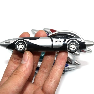 Plastica della novità della novità <span class=keywords><strong>auto</strong></span> da corsa <span class=keywords><strong>auto</strong></span> <span class=keywords><strong>penna</strong></span> a sfera per i bambini può stampare il marchio - Product Image 6