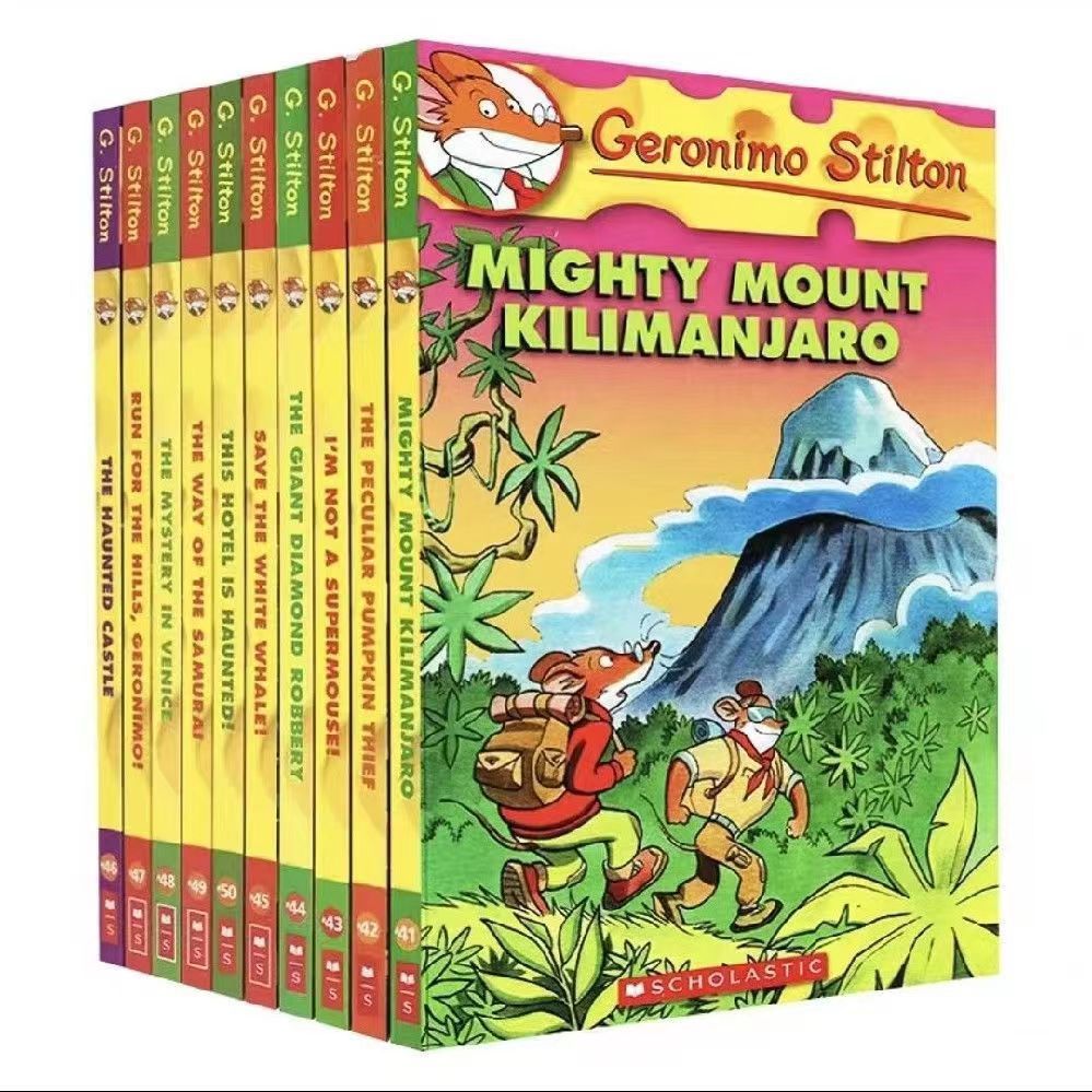 Complete Geronimo Stilton Series - 1-80 Volumes of Eco-Friendly