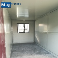 Chine préfabriqué bon marché extensible installation rapide 20 pieds 40 pieds maison de conteneur pliable assemblage facile avec acier inoxydable