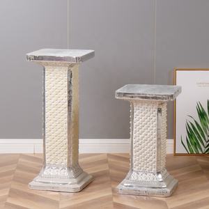 <span class=keywords><strong>Vase</strong></span> à fleurs en céramique, Stand pour plantes et fleurs, Base de support pour décoration de centre de table de mariage - Product Image 1