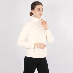 RTS veste équestre pour <span class=keywords><strong>femme</strong></span> manteau d'équitation hiver polaire chaleur extensible compétition <span class=keywords><strong>doudoune</strong></span> - Product Image 1