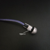 3A Android smartphone chargeant les données serpent en forme de U jouer conception de coude de jeu câbles USB Type C