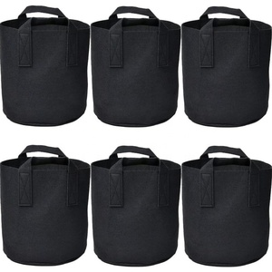 Không Dệt 1 2 3 5 10 20 30 50 100 200 Gallon Vườn Ươm Rau Hoa Poly Cảm Thấy <span class=keywords><strong>Planter</strong></span> Vải Pot Plant Grow Bag - Product Image 6