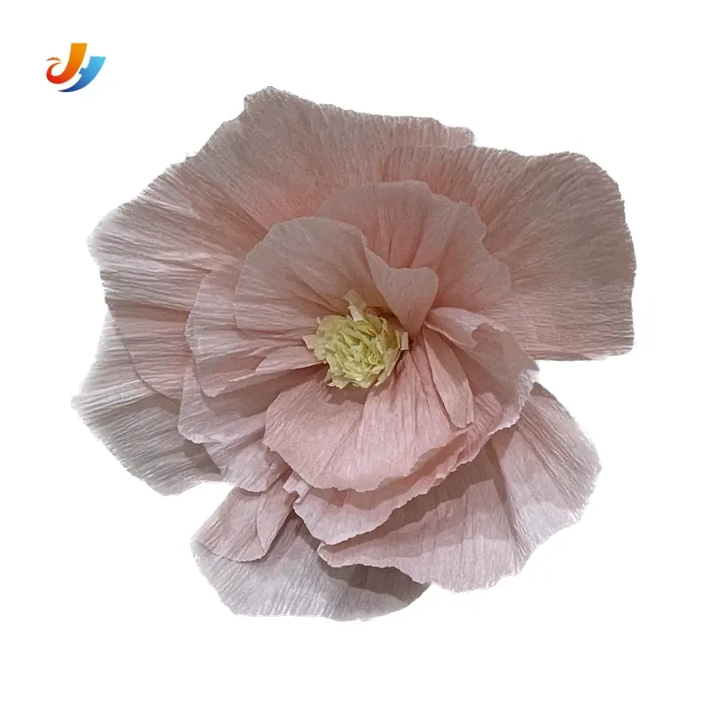 Vente en gros, rouleau jumbo de papier crépon coloré pour la fabrication de fleurs