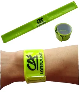 Nhựa Phản Quang Slap Bracelet/Nhựa Dây Đeo Cổ Tay